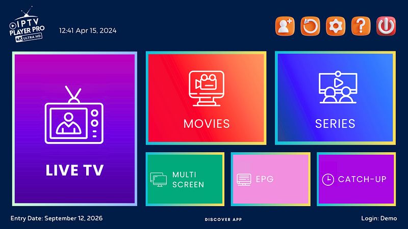 Screenshot of IPTV Smart Pro - Live TV