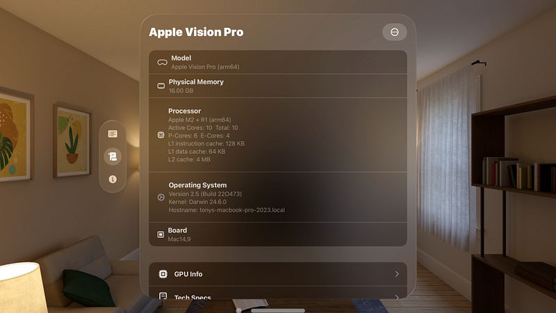 Screenshot of Status Monitor