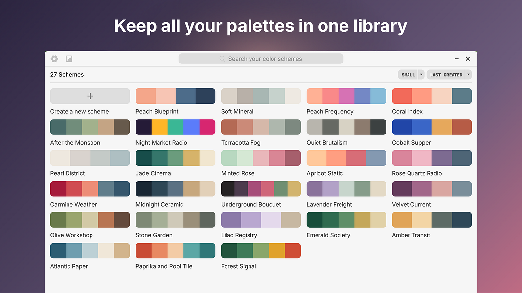 Color Schemer for Mac and PC