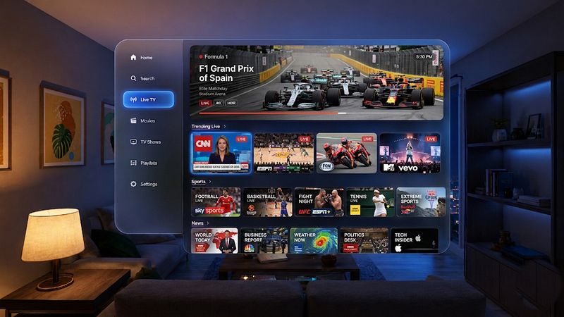 Screenshot of IPTV Smarters Player Ultra