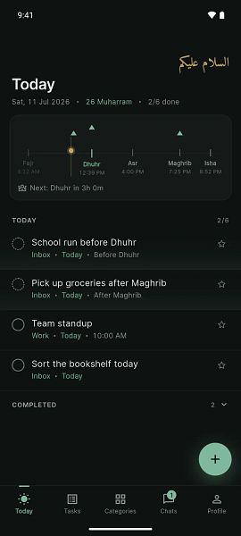 Barakah Tasks