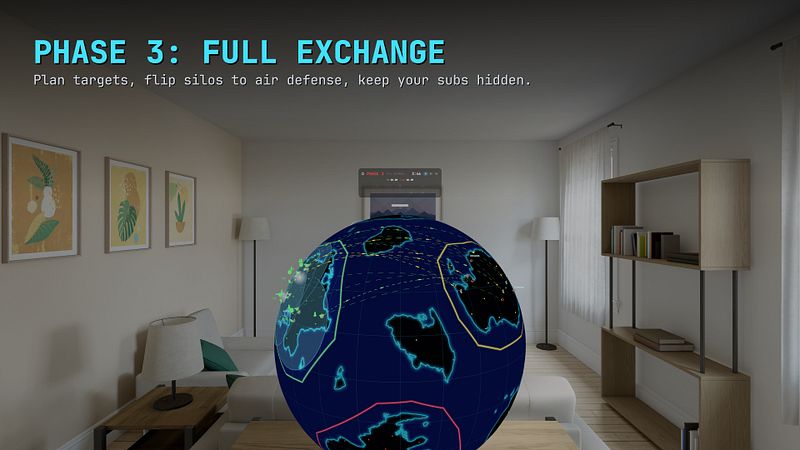 Screenshot of Nuclear Wars
