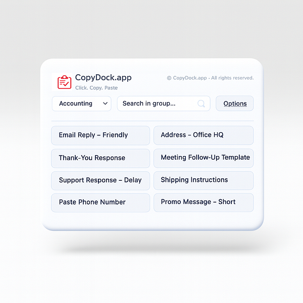 CopyDock.app