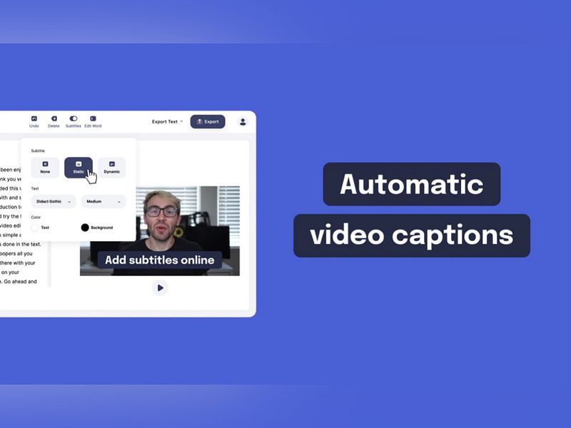 Auto Subtitles by Type Studio