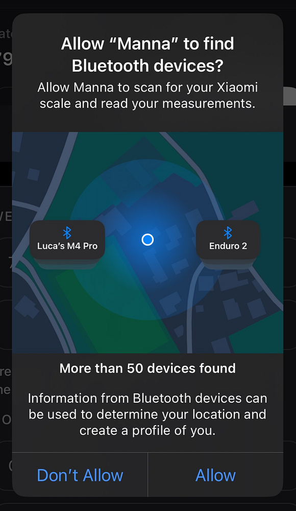 Screenshot of a Body Fat Calculator app interface with input fields, a 'Calculate' button, and a results section.