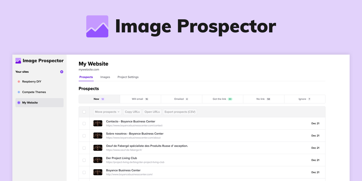 Image Prospector