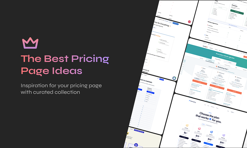 Pricing Page Ideas
