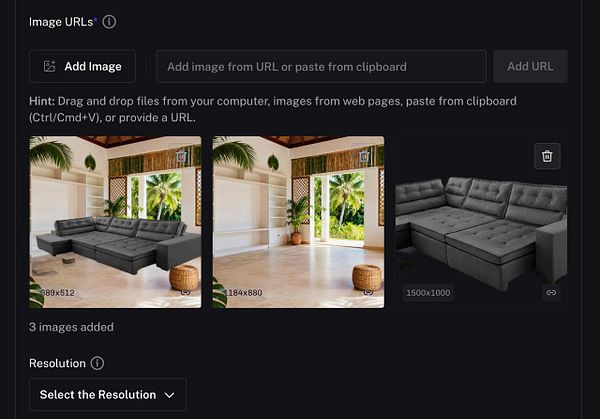 3D-rendered modern interior of an empty apartment room with wooden floors, white walls, and large windows, featuring no furniture.