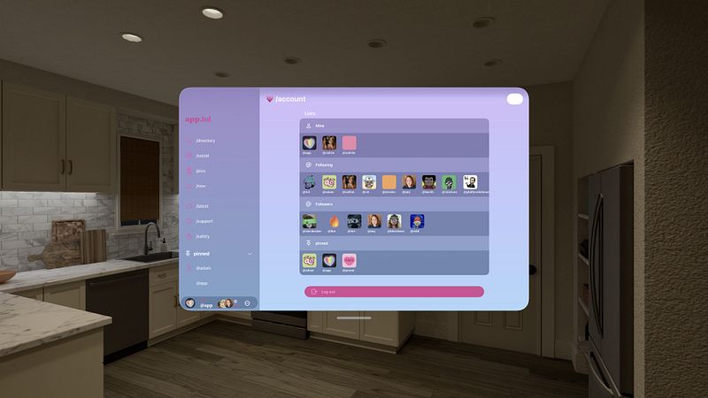 Screenshot of app.lol