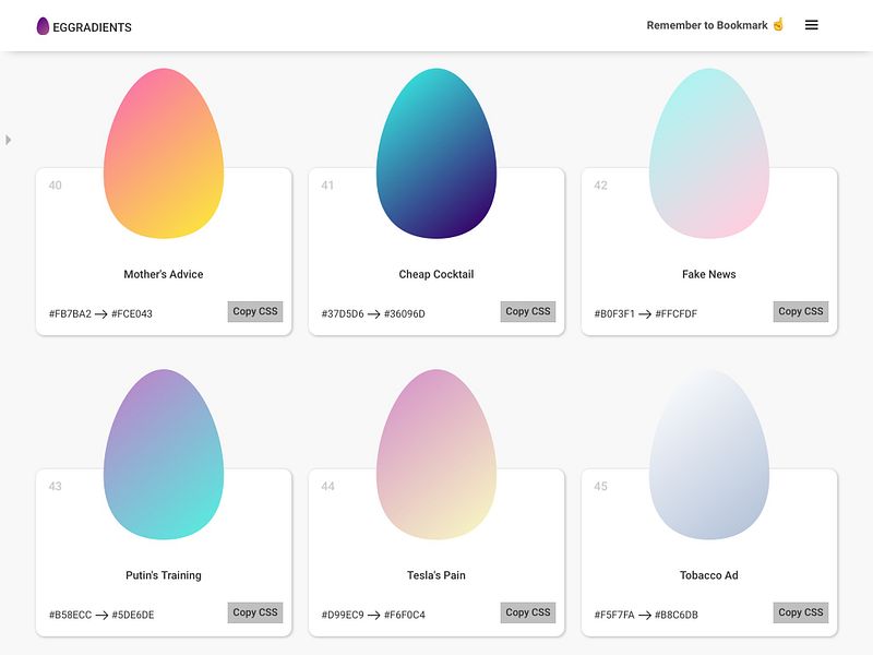 Eggradients