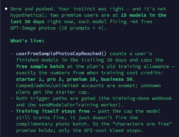 Screenshot of a web page about Stable Diffusion-based photo generation models with navigation and featured projects.