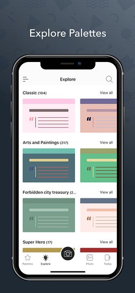 Color Collect - Palette Design