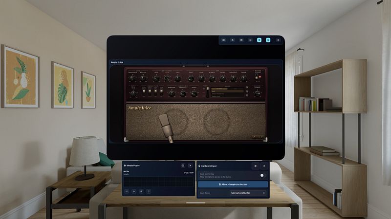 Screenshot of AU Studio