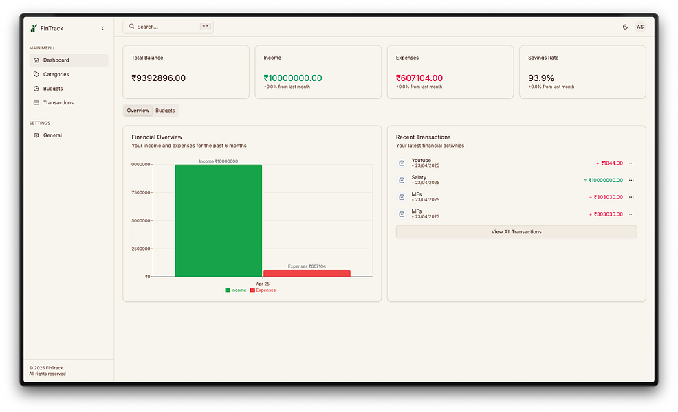 FinTrack: Financial Success Starts Here | BetaList