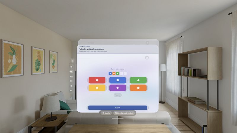 Screenshot of Myworkingmemory