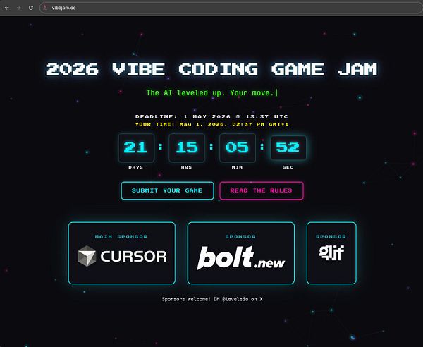 Screenshot of a domain registration interface for vibejam.cc in the Porkbun platform.