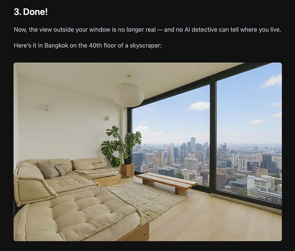 A modern living room with a stunning city view from the 40th floor of a skyscraper in Bangkok.
