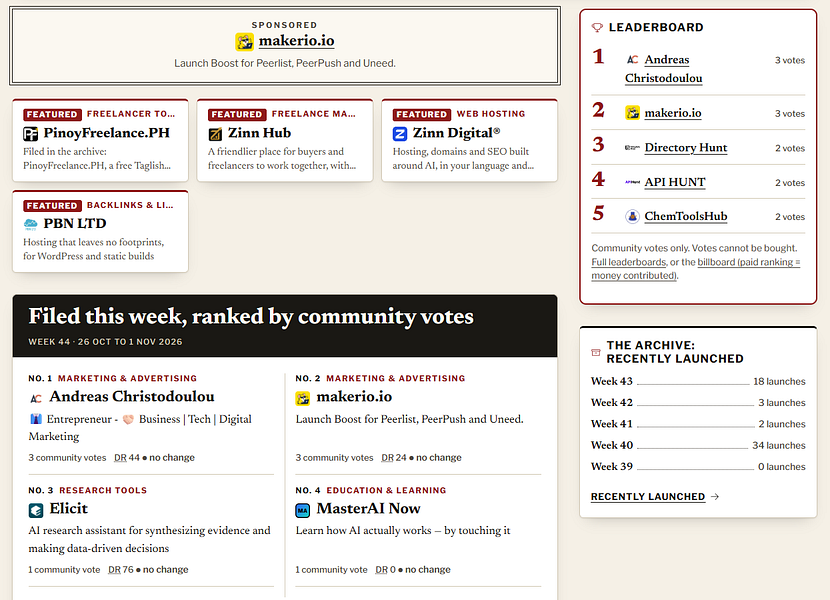 The Launch Directory