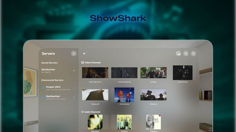 Screenshot of ShowShark: Stream Your Media