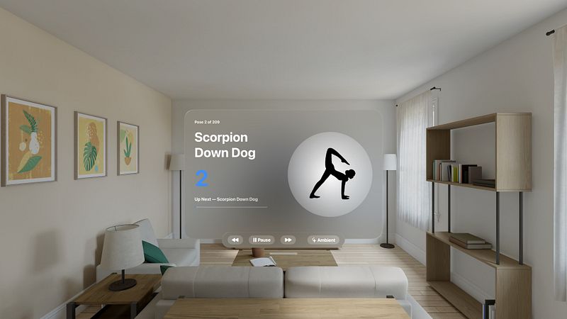Screenshot of Yoga Timer - FlowBuilder.yoga