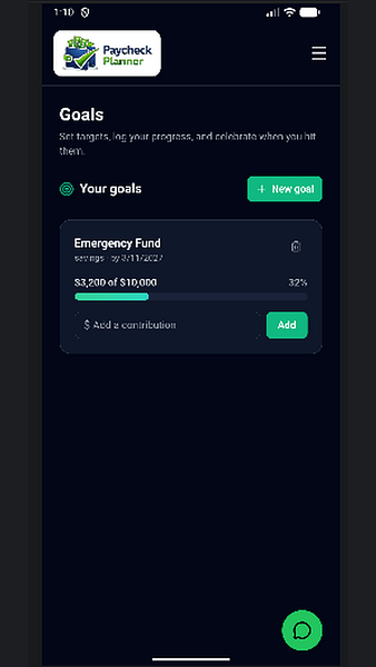 Paycheck Planner