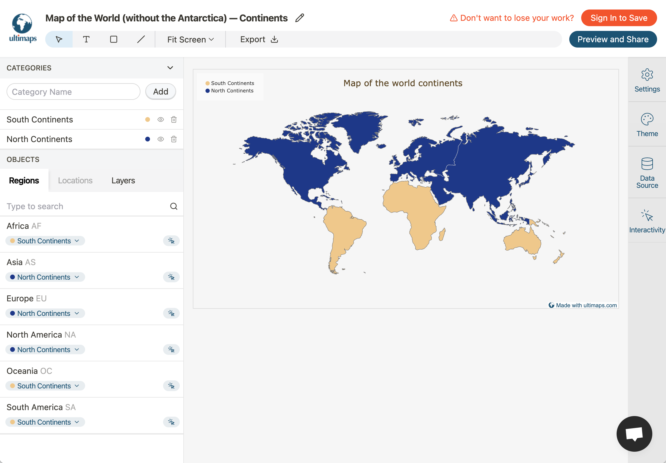Ultimaps: Create color-coded interactive maps in seconds | BetaList