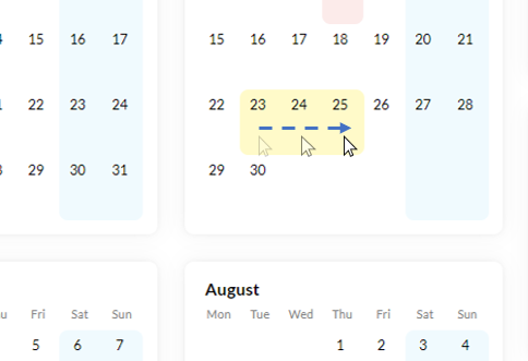 Leave Dates