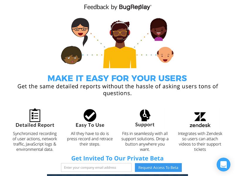 Feedback by BugReplay