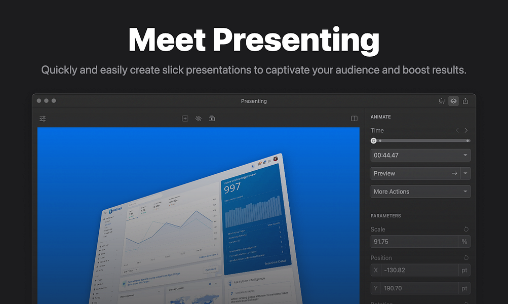 Presenting
