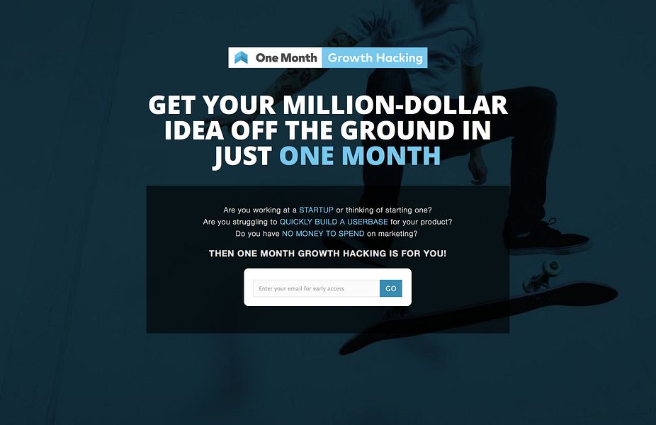 One Month Growth Hacking