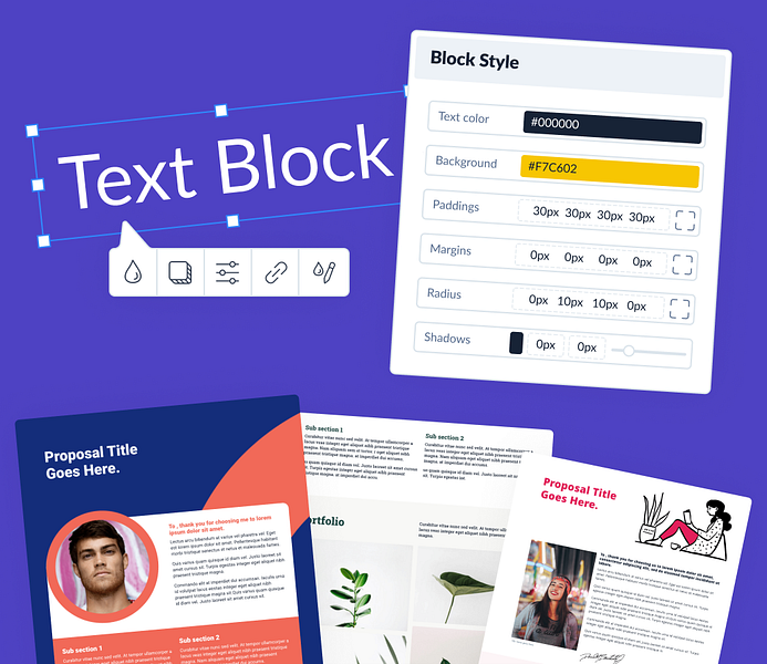 Plutio Design Editor