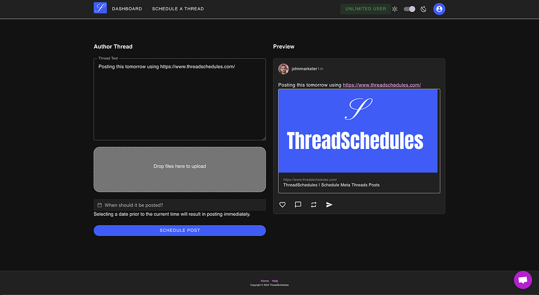 ThreadSchedules