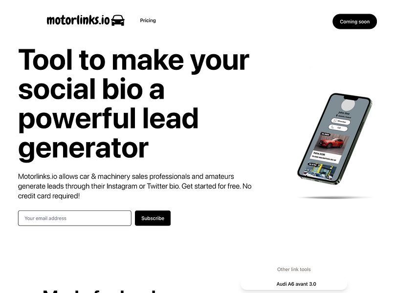 Motorlinks.io