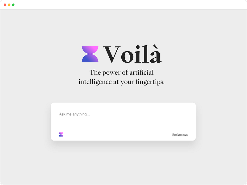 Voila – AI browser assistant