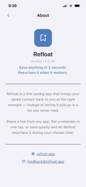 Refloat