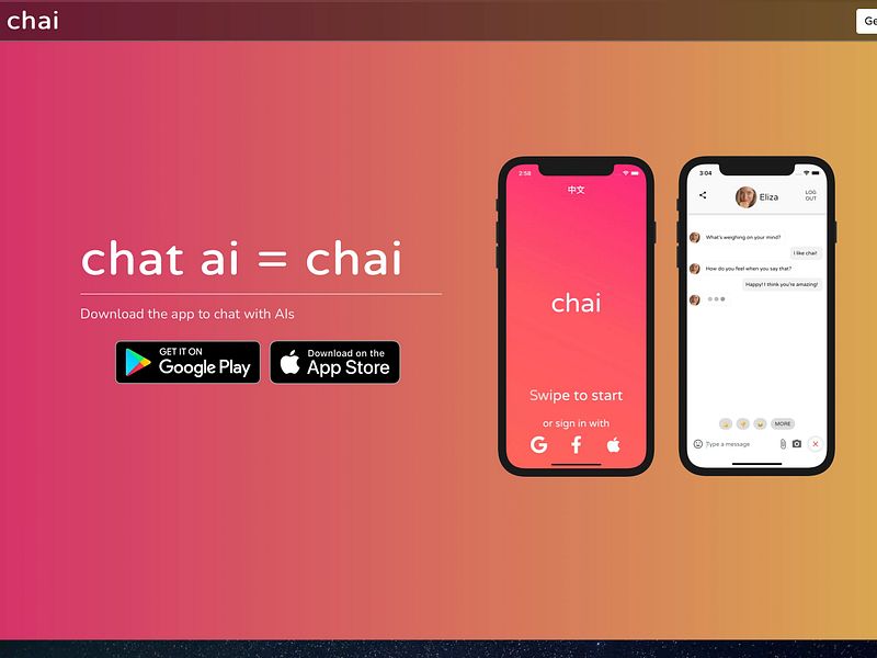 Chai: A platform for building and interacting with chat | BetaList