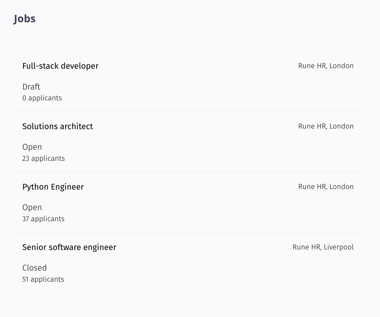 Rune HR: Streamline tech hiring and recruitment