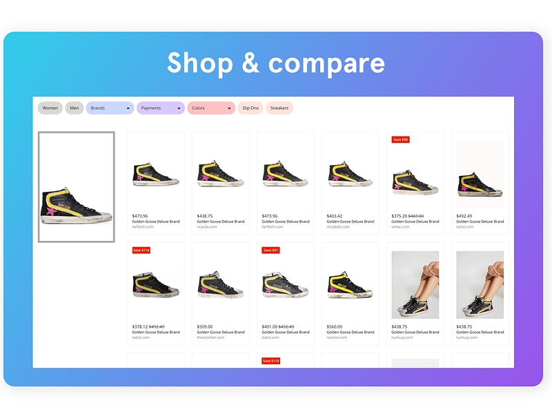 Shnap Visual Search