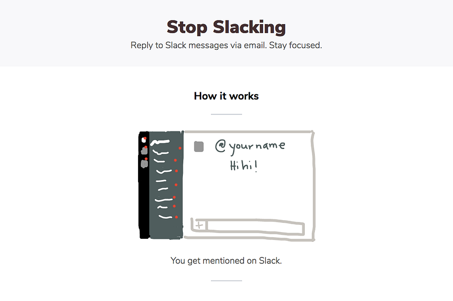 Stop Slacking