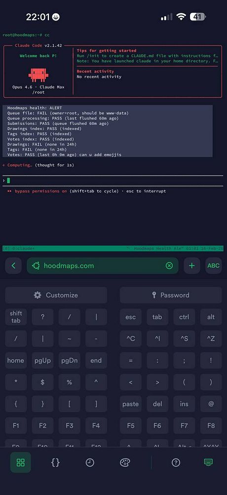 A detailed digital map of a city area featuring colorful, hand-drawn-like icons and symbols placed at various locations.