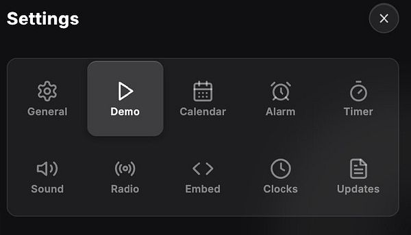 A pop-up modal displaying a form with two data rows for editing calendar-related information.