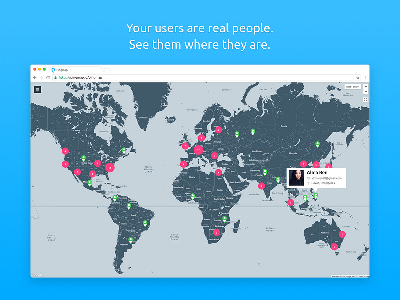 Pingmap