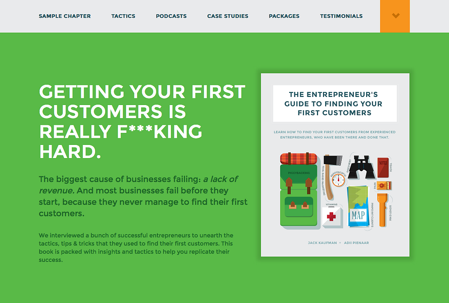 The Entrepreneur's Guide to Finding Your First Customers