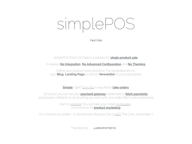 simplePOS