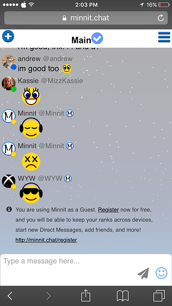 Minnit Chat