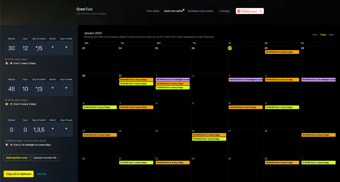 CronTool