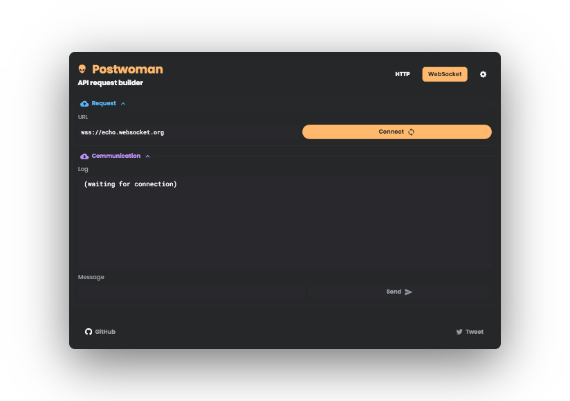 Postwoman - API request builder