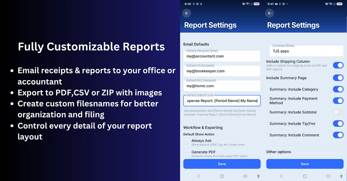 Scan Pro Receipts