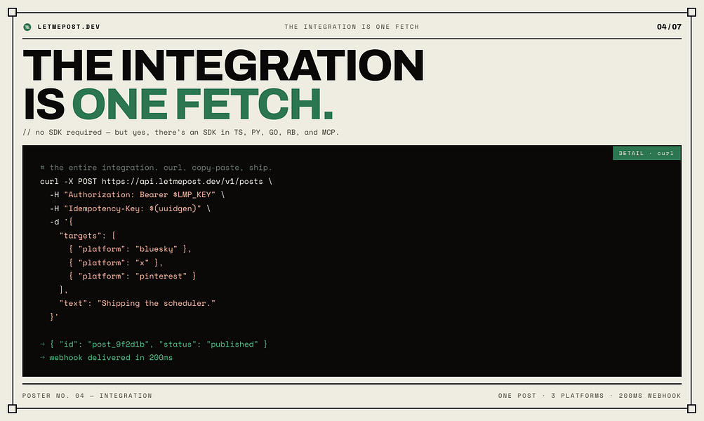 Letmepost