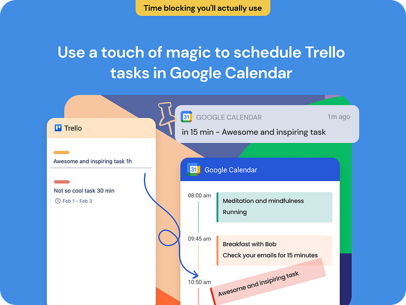 Task Planner - Time blocking you'll use
